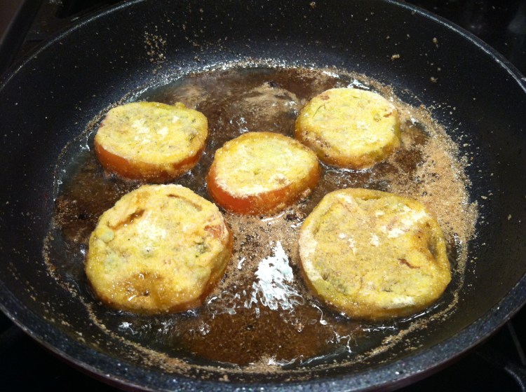Fried Red Tomatoes