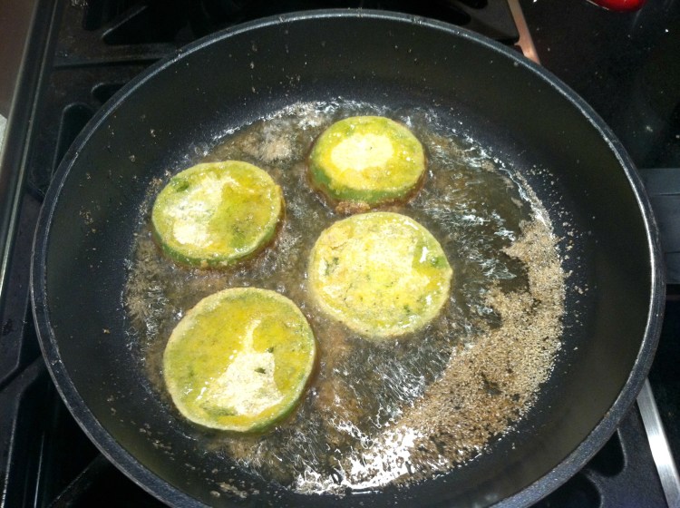 Frying Green Tomatoes