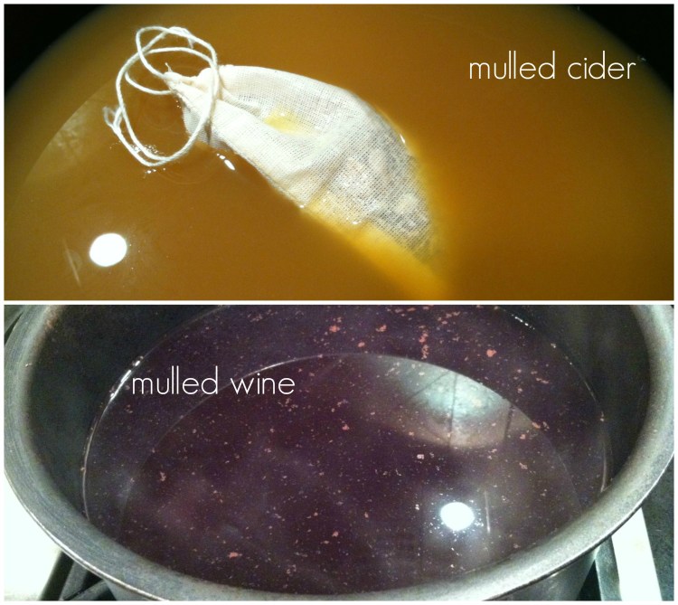mulled wine and cider