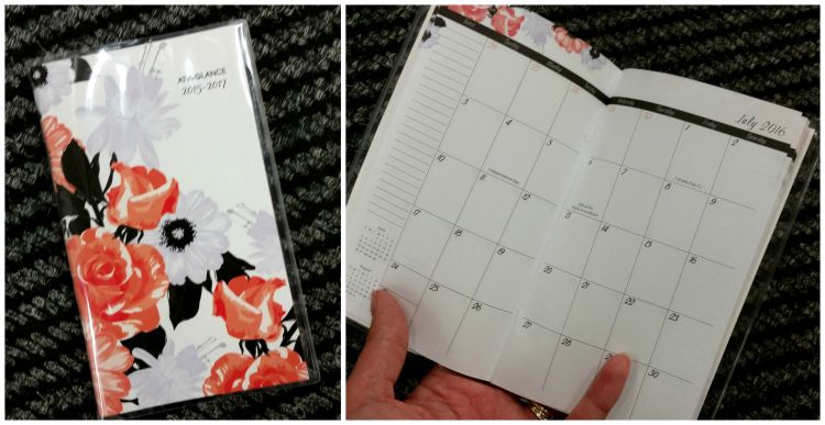 pocket calendar