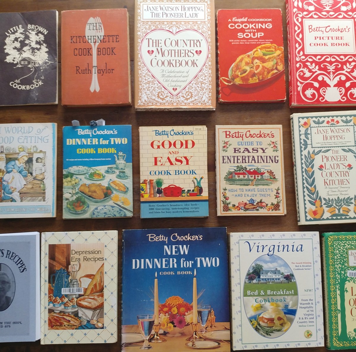 My Vintage Cookbook Collection – Brandie Sellers